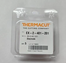 Pack of 5 THERMACUT Plasma Cutter Electrode EX-2-401-201