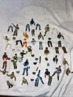 Original 1980’s GI Joe Lot Of Action Figures And Accessories Parts Hasbro 3.75"