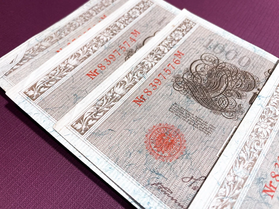 1000 Marks (Red seals), Germany - Berlin 21 Apr 1910 - 32 pieces - Image 2 of 4