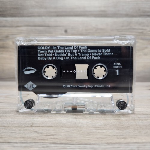 Goldy In The Land Of Funk OG 1994 Hip Hop Gangsta Bay Area Rap Rare Cassette - Picture 4 of 11