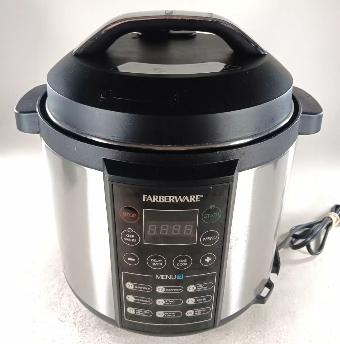 FARBERWARE WM-CS6004W PRESSURE COOKER User Manual FARBERWARE WM