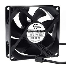 80mm DC 12V Waterproof Cooling Fan,80X80X25mm High Speed CFM,for Computer