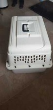 Pet carrier pet mate in white size small collection only! For dogs or cats 