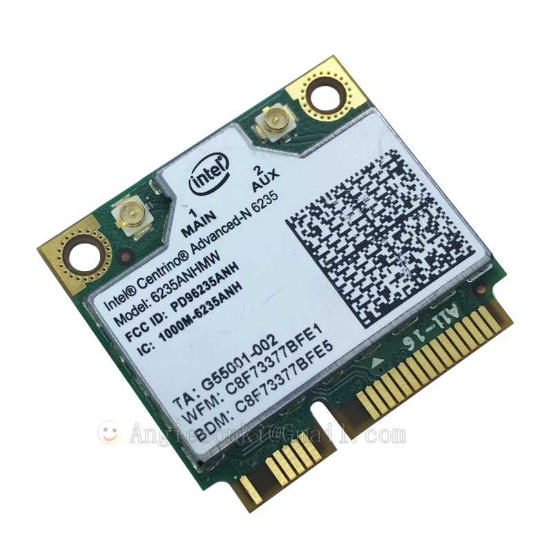Intel Centrino Advanced-n 6235ANHMW Wireless Bluetooth 4.0 mini PCIE WiFi Card  - Image 3 of 4
