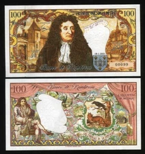 Kamberra, 100 Numismas, 2021, UNC - Jean de la Fontaine, Commemorative