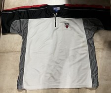 AUTHENTIC STARTER CHICAGO BULLS BASKETBALL WARMUP SHOOTING SHIRT LARGE