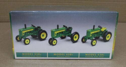 John Deere Dubuque Works Historical Tractors Set #1 NIB 1994 Sealed 1/64 - Afbeelding 1 van 6