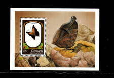 Grenadines 1993 - Butterflies - Souvenir Stamp Sheet - Scott#1524  - MNH