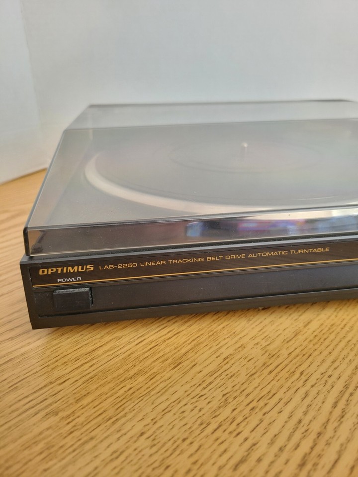 Vintage Optimus Linear Tracking Belt Drive Fully Automatic Turntable