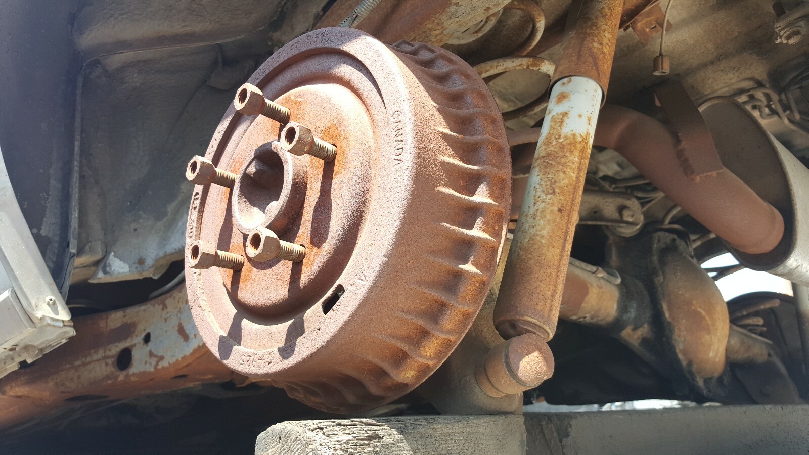 82 El Camino Rear Axle Assembly Open Fits EL CAMINO Complete assy 10