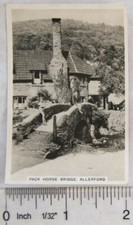 1938 Senior Service Bridges of Britain 25 Pack Horse Bridge, Allerford