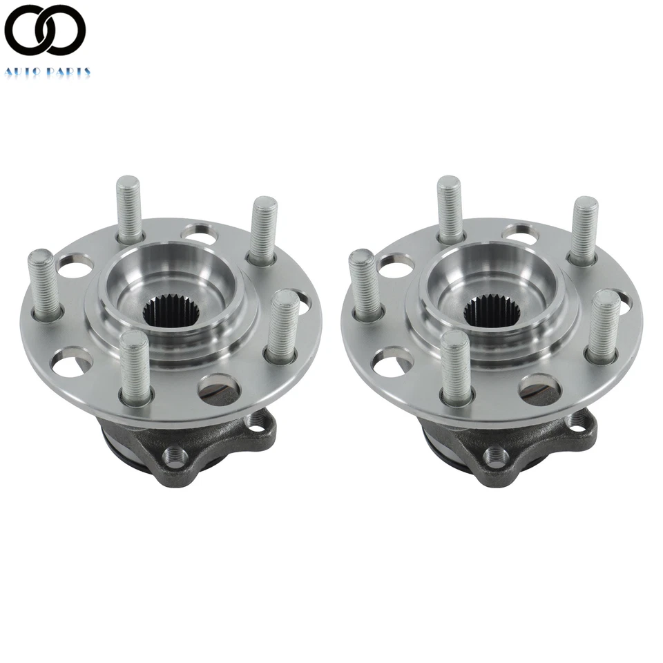 Par de cojinetes de cubo de rueda trasera para Jeep Compass Patriot AWD 4x4 2007 2008 2009-2016 Foto 2 de 4