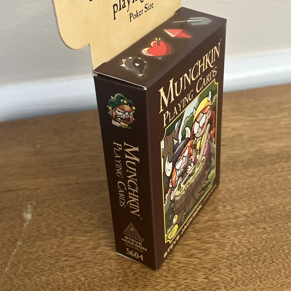 Munchkin 1st Edition 1st Printing Playing Cards NEW SJG Steve Jackson Games - Image 3 of 4
