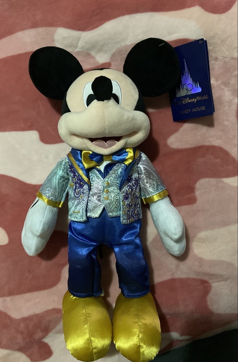 Walt Disney World 50th Anniversary Series Mickey Mouse Plush