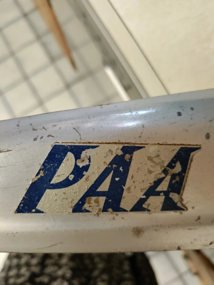 Avión de juguete de metal Marx años 50 Pan American Airways, accesorios de trabajo. Foto 2 de 4