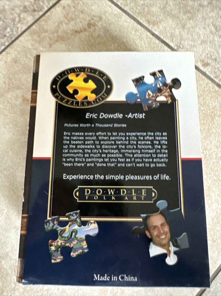 NEW Dowdle Folk Art Boston Red Sox Puzzle (500 Pcs) Jigsaw Puzzle 16x20 in - Image 2 of 4