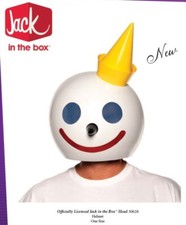 Official Licensed Jack in The Box Plastic Helmet