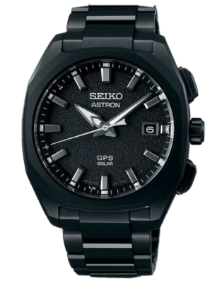 New Seiko Astron GPS Solar Titanium Black Dial Men's Watch New Seiko Astron GPS Solar Titanium Black Dial Men's Watch