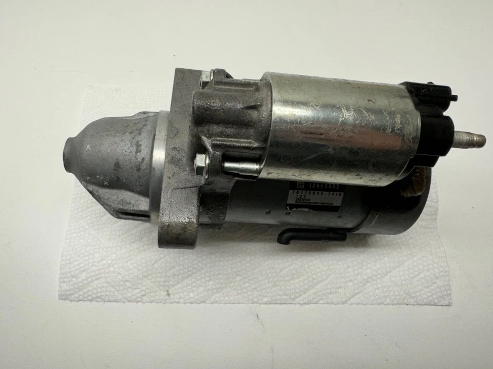 Motor de arranque Chevrolet Traverse Denso 2018-2019 12663052 OEM Foto 2 de 4