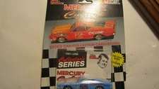 RACING CHAMPIONS STOCK CAR , CARD  STAND, 55 TINY LUND MERCURY CYCLONE