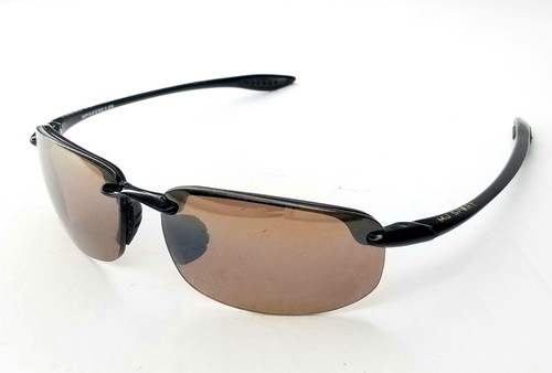 Maui Jim Japan MJ-407 Ho'okipa Flex Half Rim Sport Wrap Sunglasses w/case - 第 11/11 張圖片