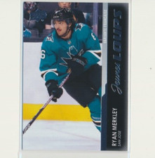 2021-22 Upper Deck Extended Young Guns Loups 710 Ryan Merkley San Jose Sharks