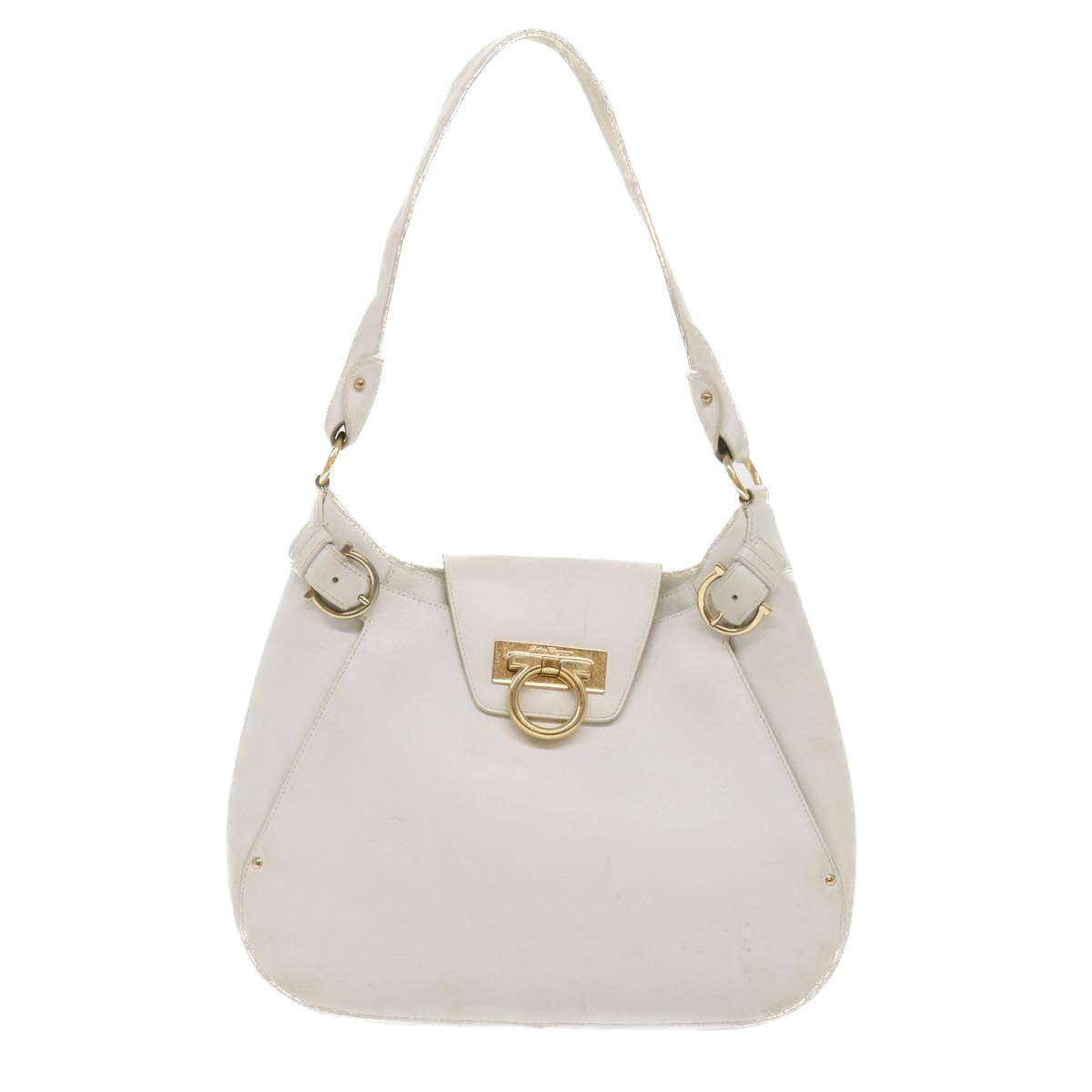 Salvatore Ferragamo ビジネスバッグ ホワイト Ferragamo | Wanda mini white leather bag | Savannahs