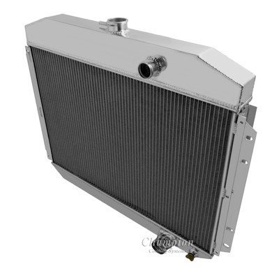 1961 1962 1963 -64 Ford F-100 F-250 F-350 Pickup Truck 3 Row DR Radiator
