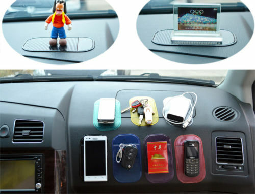 CAR MOBILE HOLDER ANTI SLIP DASHBOARD PAD PHONE STICKY HOLDER MAT NON - Picture 5 of 12