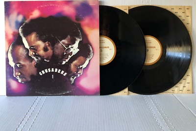 THE CRUSADERS 1   1977 MCA 2lp Gatefold Jazz-Funk-Soul Fusion VG+/VG+/VG+