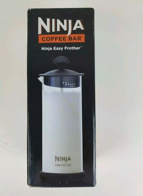 Ninja Coffee Bar Easy Milk Frother with Press Froth ...