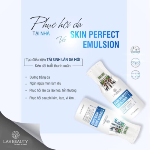 (READY STOCK!) 1 x Las Beauty Original Skin Perfect Emulsion 50ml Sữa Dưỡng Rong - Picture 3 of 11