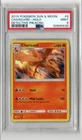 2019 Pokemon Sun & Moon Detective Pikachu #5 Charizard - Holo PSA 9 MINT