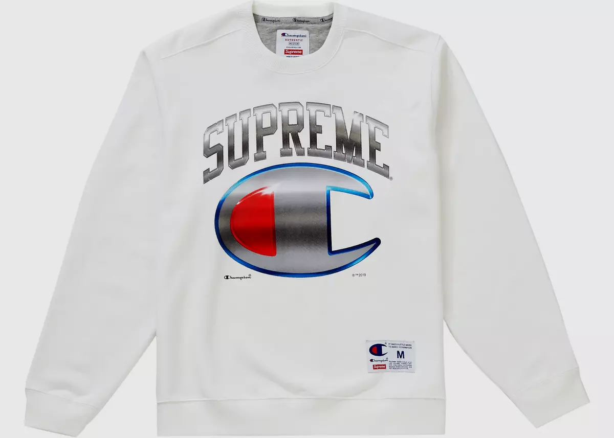 Supreme Champion Chrome Crewneck スウェット - スウェット