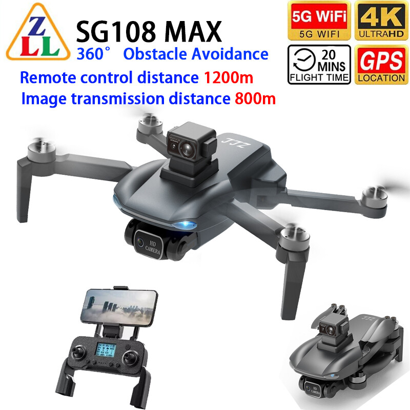 ZLL SG108 MAX Drone GPS 5G WIFI 4K Dual Camera Obstacle ZLL SG108 MAX Drone GPS 5G WIFI 4K Dual Camera Obstacle