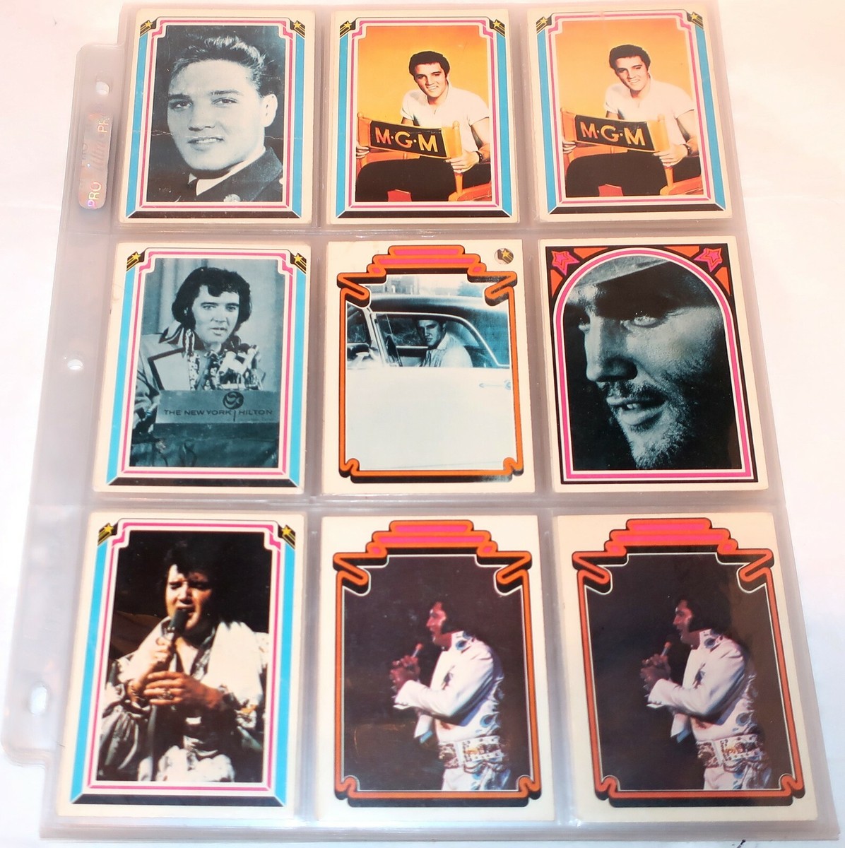 82 1978 ELVIS PRESLEY Trading Cards by Boxcar Enterprises Facts