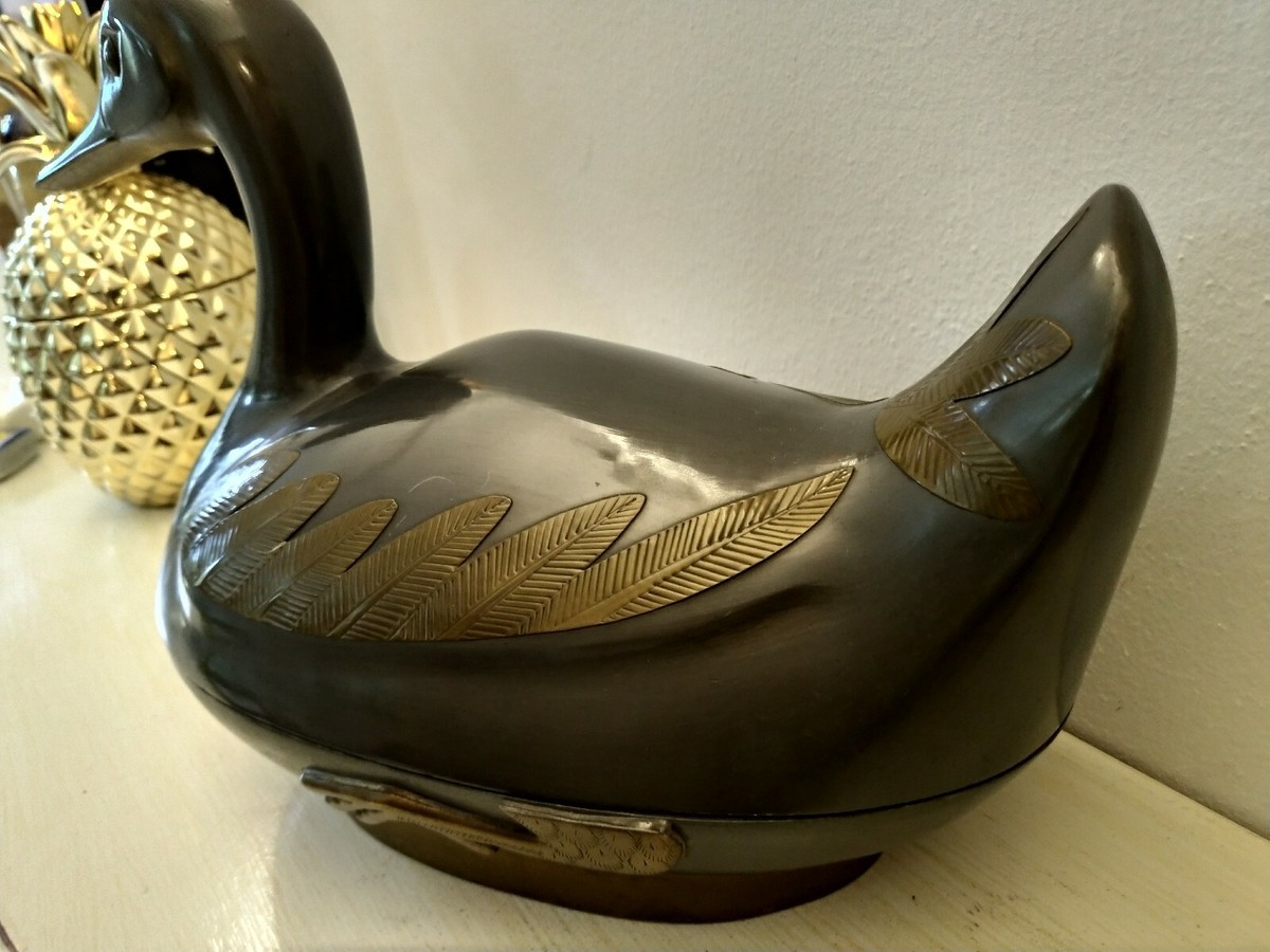 Bilancia Antica Da Cucina In Ghisa A Con Due Piatti Ottone Funzionante Vintage