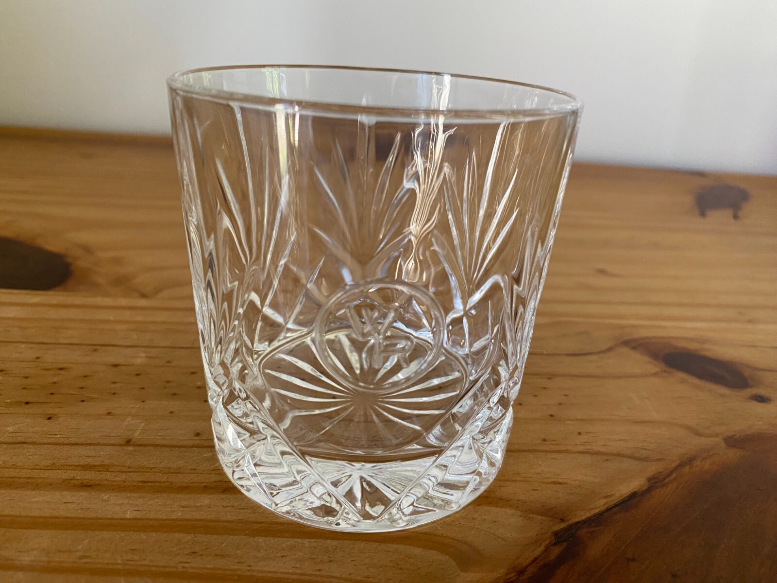 Glencairn WR Woodford Reserve Bourbon Whiskey Crystal Glass Lowball On