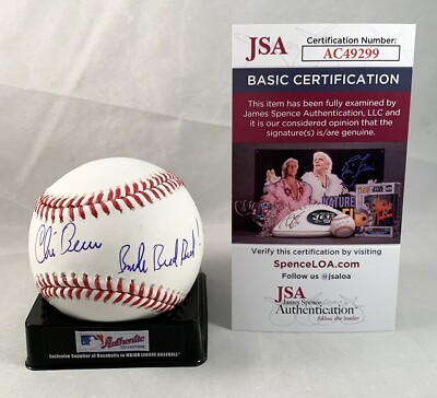 Chris Berman Signed Authentic MLB Baseball JSA ESPN COA