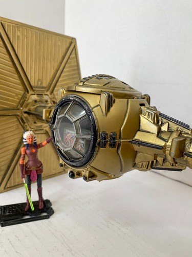 Star Wars Andor Tie Fighter Interceptor Vintage Collectible Crimson Empire - Picture 10 of 24