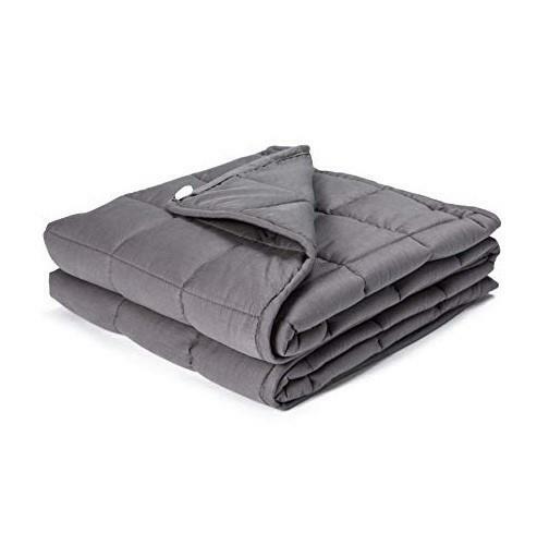 Sealy Weighted Blanket 12 lb Full Size 48" x 72" Glass Beads FAST SHIP