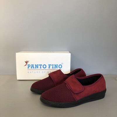 PANTO FINO | Commando | Damen | Hausschuhe | Bordeaux-Rot |  Gr. 40 | #R3