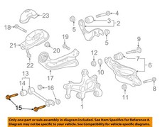 TOYOTA OEM 01-23 Avalon Suspension Components-Upper Cntrl Arm Bolt 90119A0434