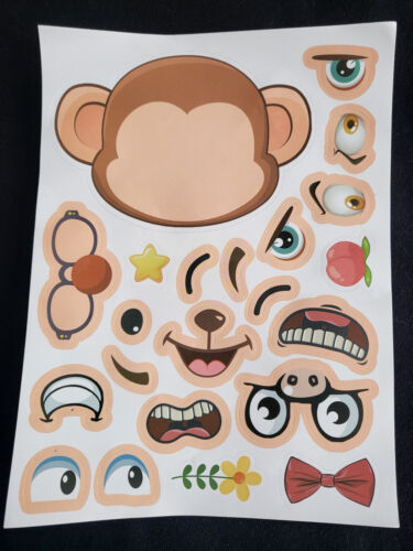 Stickers-Autocollants puzzle pour enfants - Photo 1/3