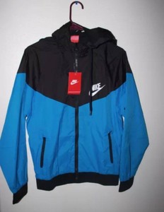 blue and black nike jacket