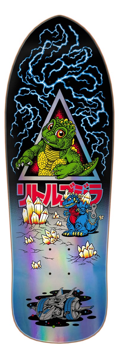 Santa Cruz Godzilla 8.25インチデッキ Santa Cruz x Godzilla O'Brien Reaper 8.25