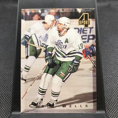 1994-95 CLASSIC 4 SPORT CHRIS WELLS PITTSBURGH PENGUINS #137 XRC