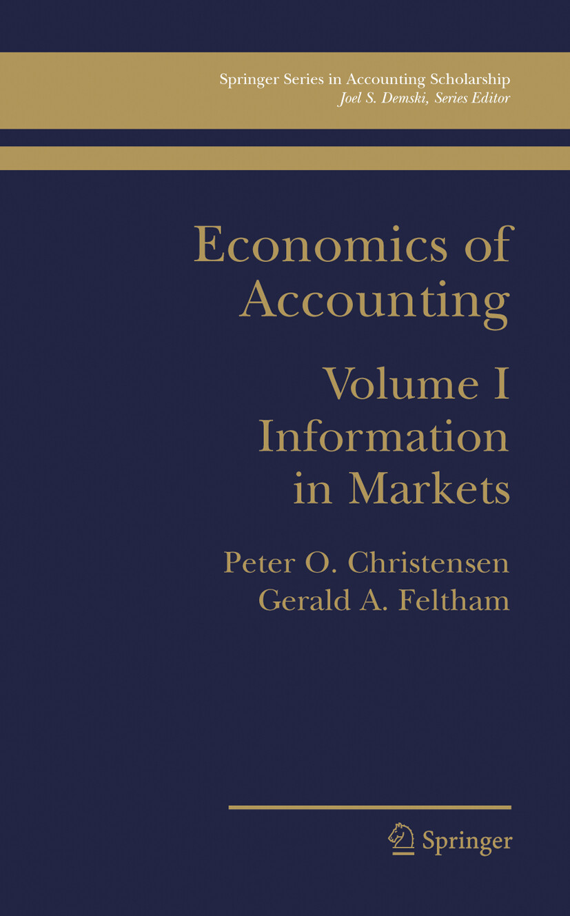 Thumbnail - Peter Ove Christensen; Gerald Feltham / Economics Of Accounting