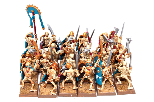 Warhammer Tomb Kings Skeleton Warriors Well Painted JYS93 - Picture 3 of 4