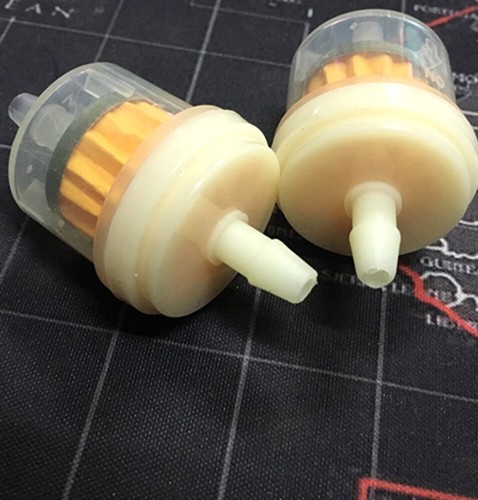 10x Universal Inline Gas/Fuel Filter 6MM-7MM 1/4" For Lawn Mower Small Engine, - Imagen 7 de 12